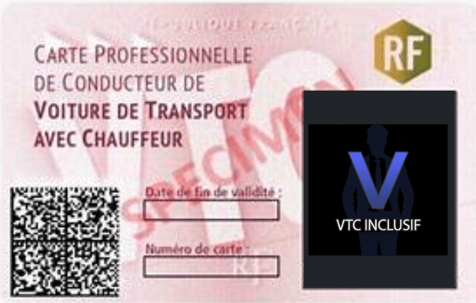 Carte vtc inclusif